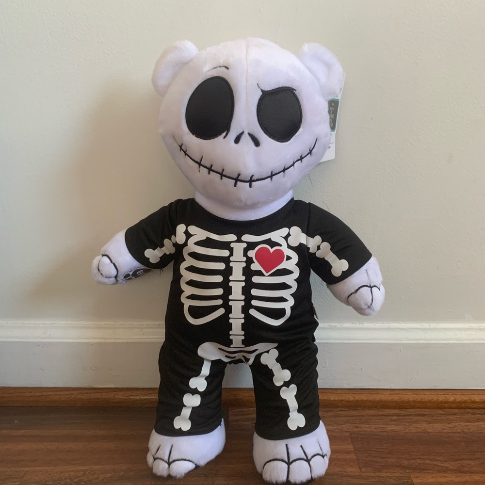 Build-A-Bear NWT Tim Burton’s Nightmare Before Stuffed 18” Jack skellington